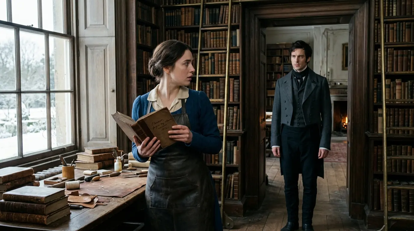 The Earl's Library Called For A Bookbinder — Unaware She'd Restore More Than His Broken Volumes