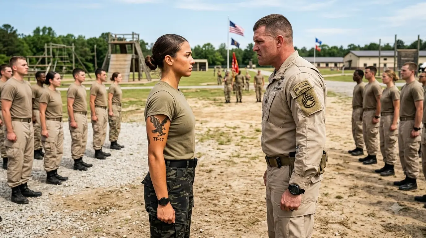 They Ridiculed Her Tattoo at the Training Academy — Then the Director Saw the Symbol and Stopped Everything