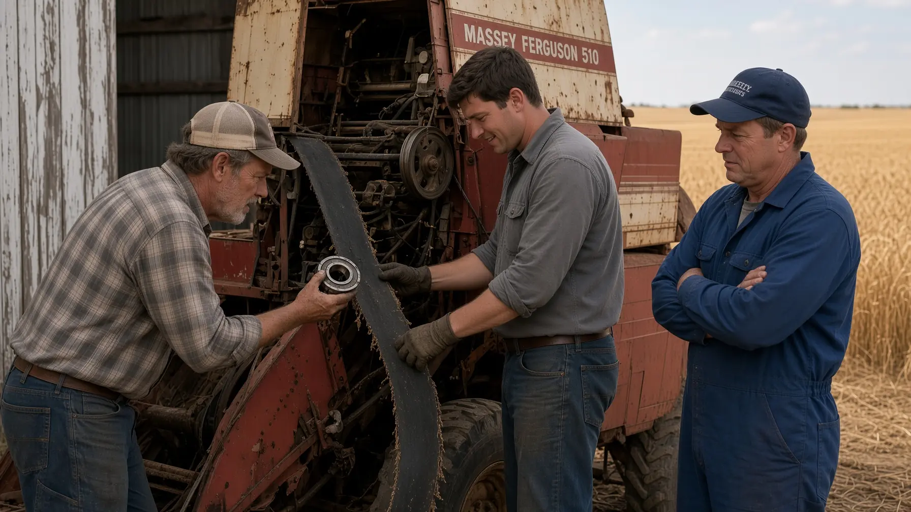 His $417,000 Combine Died for the Fourth Time — Then He Drove Two Hours South and Made a Decision His Family Had Avoided for 40 Years