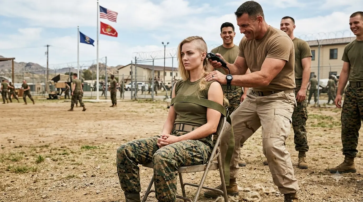 They Shaved the Unknown Trainee to Break Her — Then the Director Opened Her Empty File