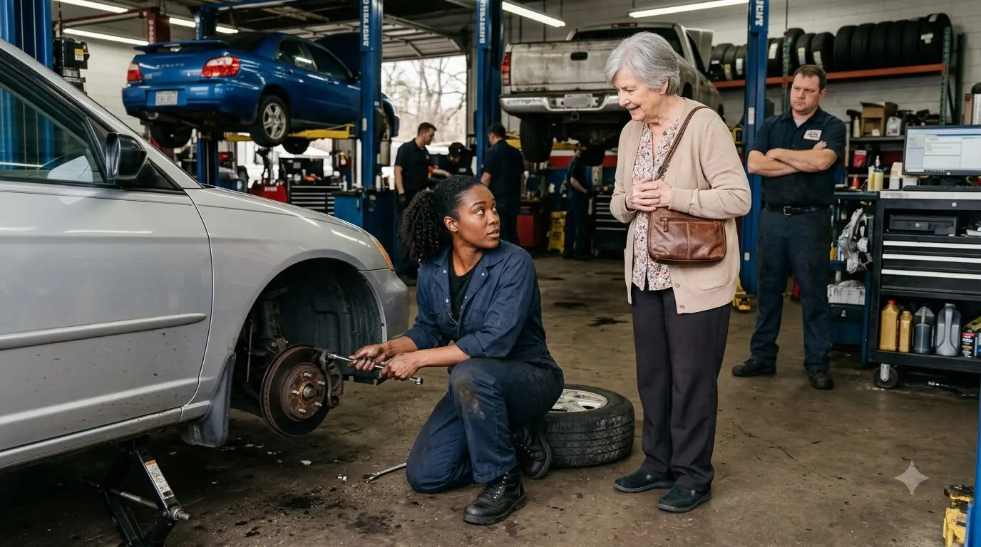 A Mechanic Was Fired For Helping An Old Woman — Then The Manager Found Out She Was The Owner’s Mom