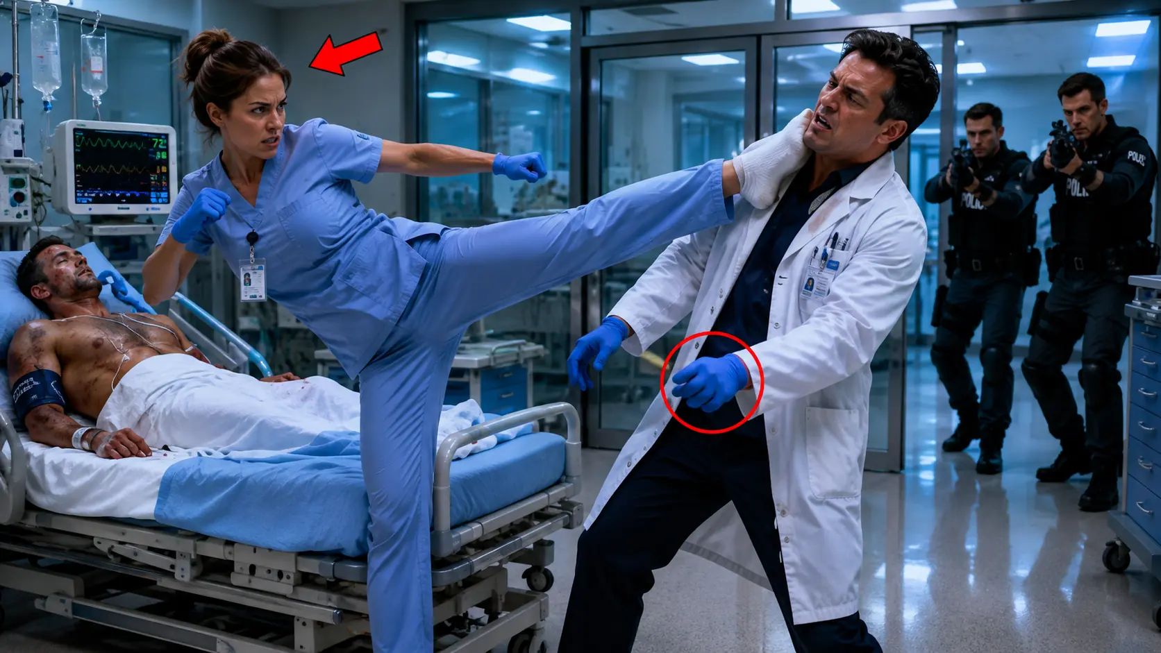 An Assassin Sneaked Into the ICU to Kill an Injured Man — Until One Nurse Destroyed the Entire Plan