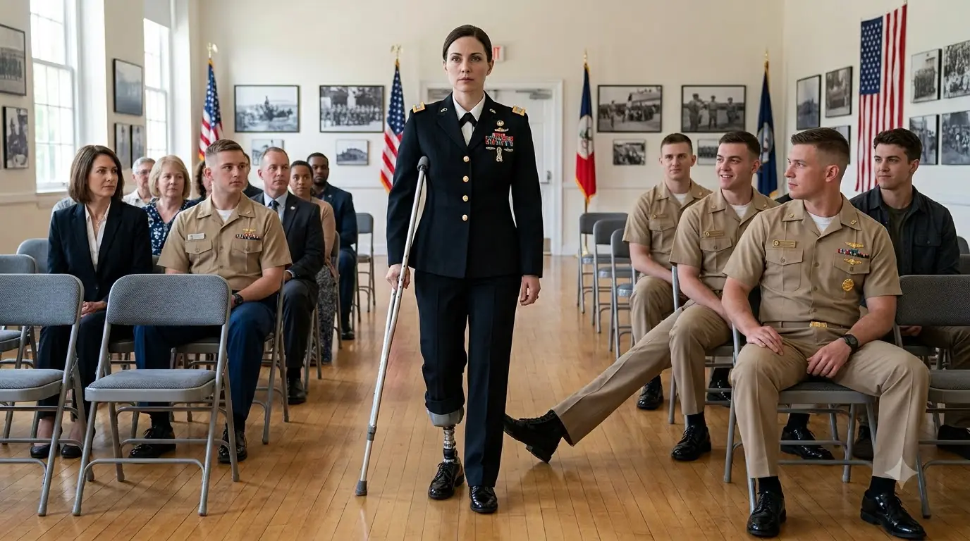 He Blocked a Wounded Woman With His Boots — Then the Director Behind Him Said Her Name