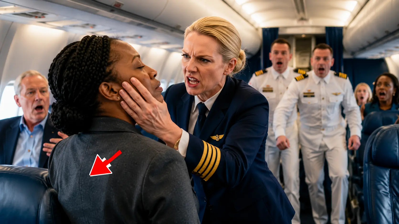 A Female Captain Slapped a Black Woman Mid-Flight — 10 Minutes Later, Her License Was Gone Forever
