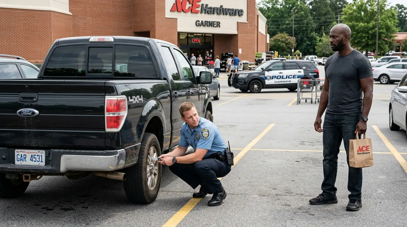 Police Officer Slashed a Black Man's Tire — He Had No Idea Who Was Watching