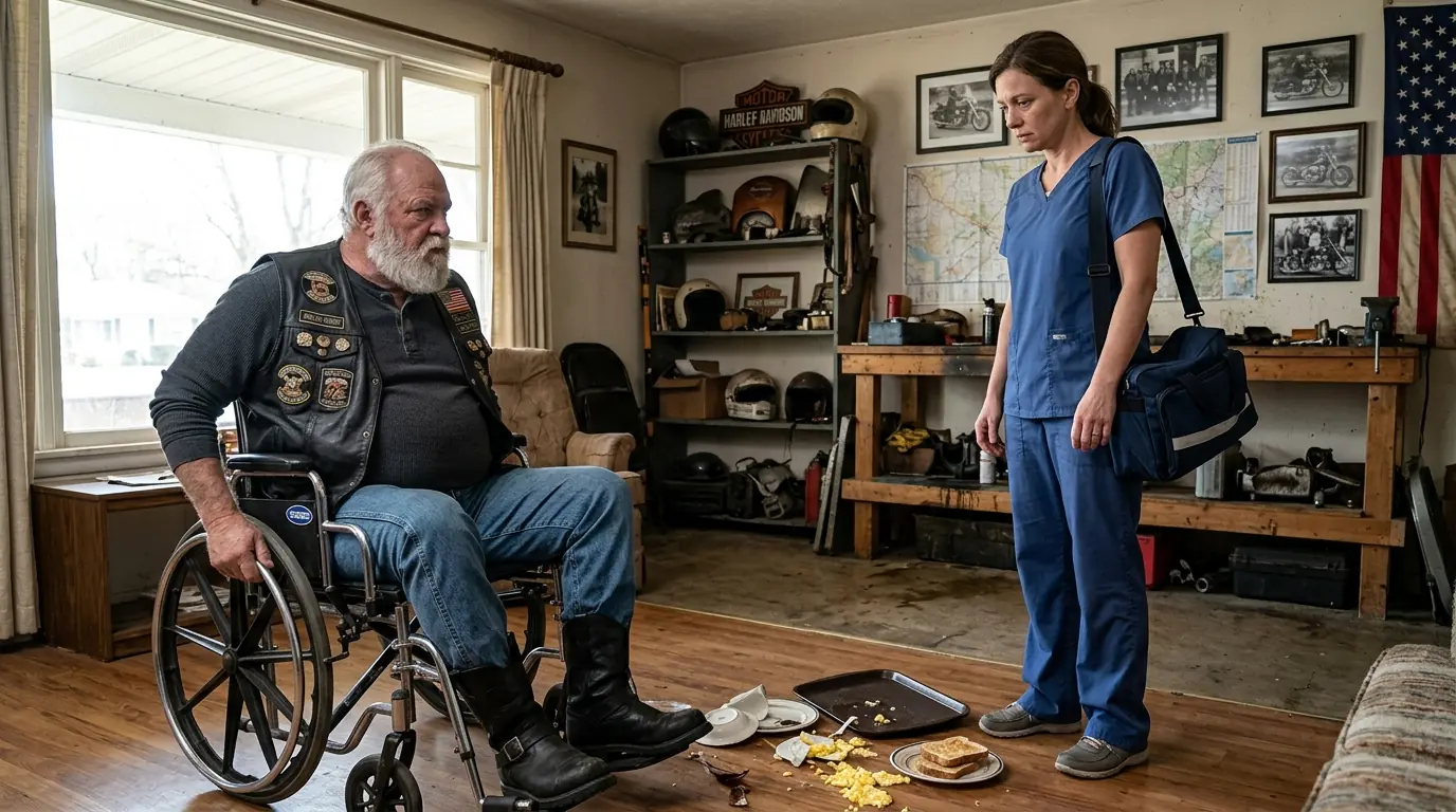 Six Nurses Quit on the Ruthless Hells Angels Boss — Then Nurse #7 Called the Number Everyone Told Her Never to Use