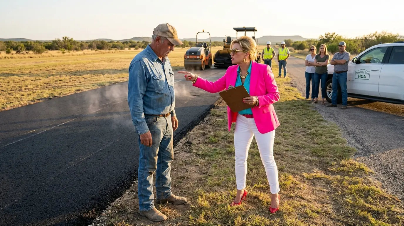 The HOA Paved Over His Private Airstrip — Then He Asked One Question She Couldn’t Answer