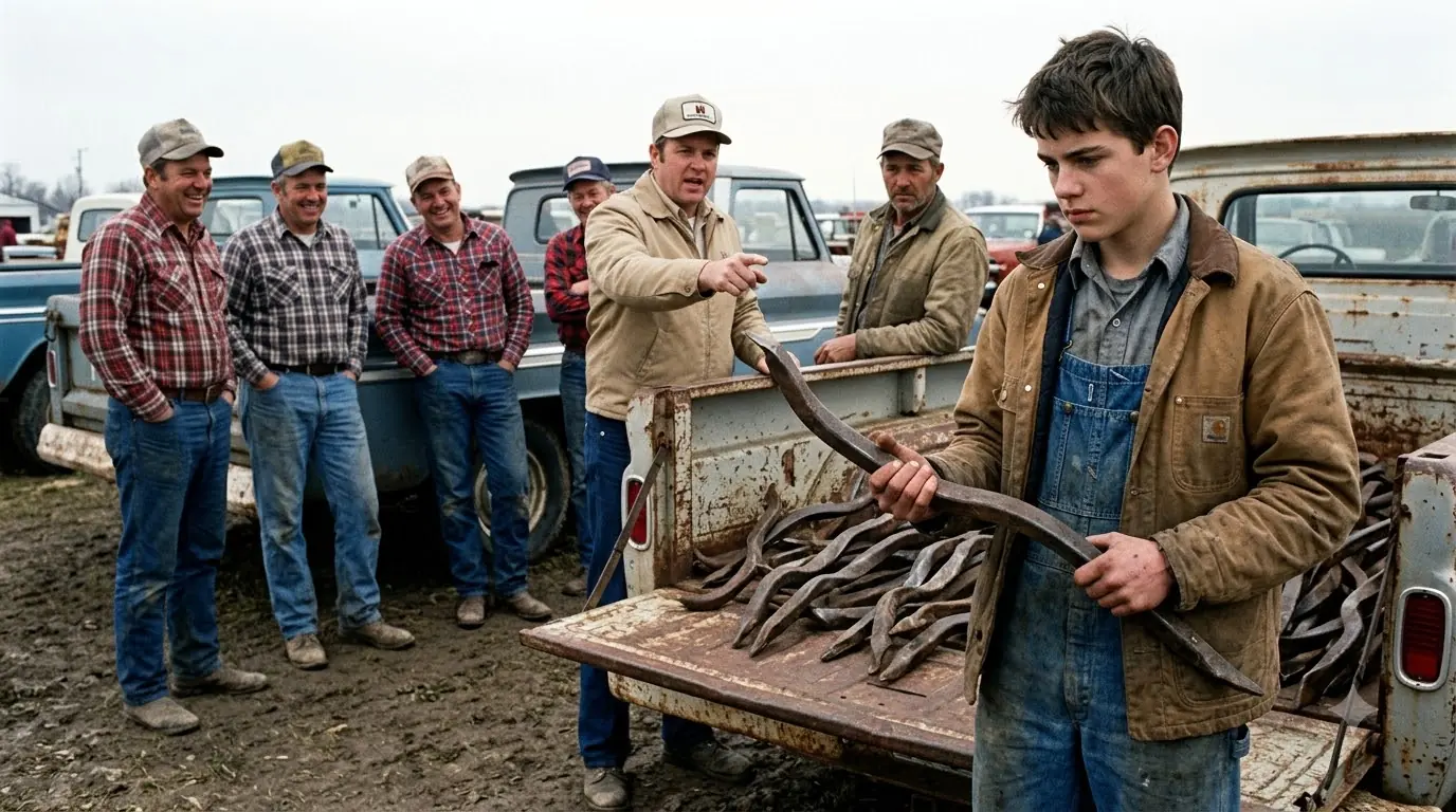 They Laughed When a 16-Year-Old Said the Bent Shanks Could Be Saved — Then the Old Cultivator Went Back to the Field