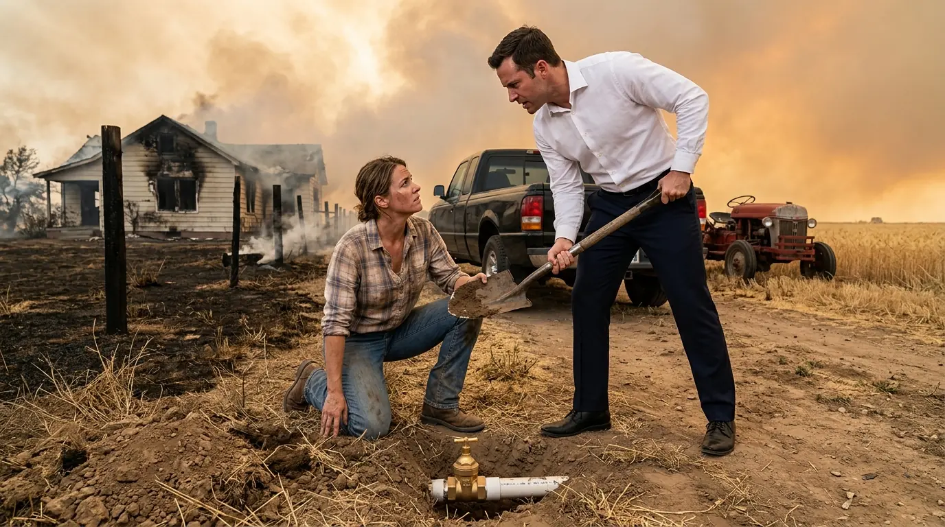 The Bank Officer Told Her the Farm Was Worth Nothing — Then She Found What He Buried Beneath It