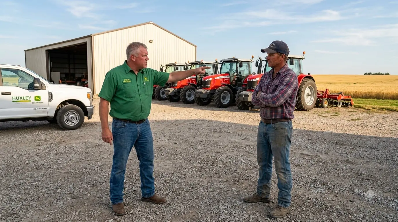 He Switched His Entire Fleet to Massey Ferguson — Then His John Deere Dealer Cut Him Off