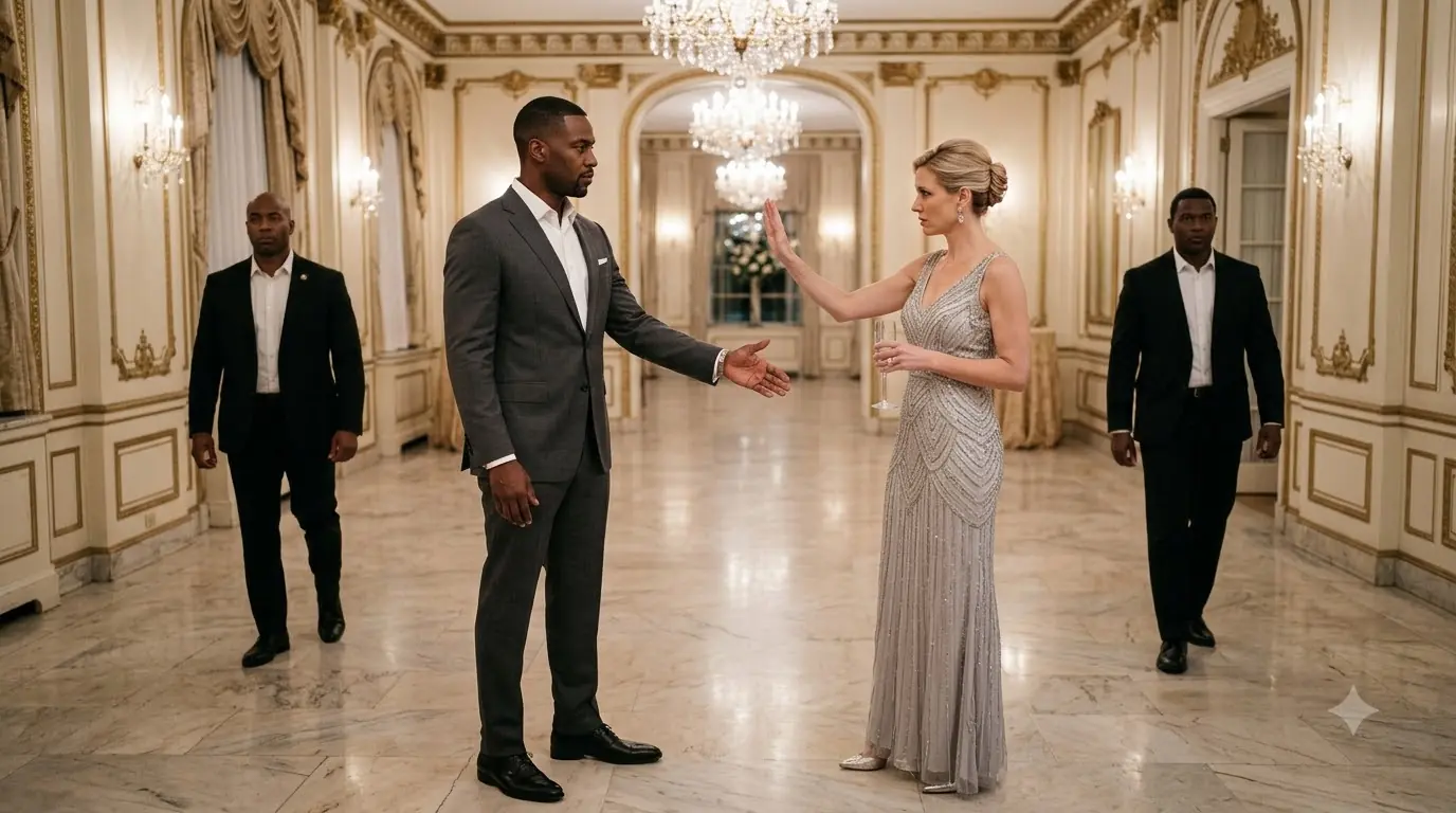CEO Kept Ignoring the Man's Outstretched Hand at Gala — Until He Was Introduced as Her Boss