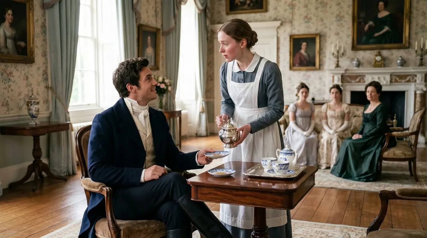 The Duke Had to Choose One of Three Sisters — But He Chose the Woman Serving His Tea