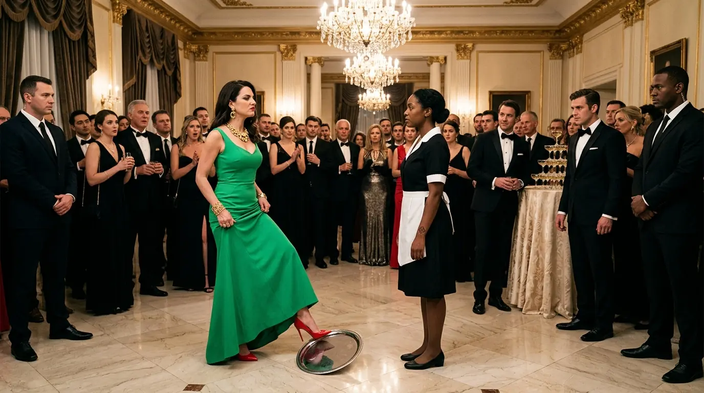 She Humiliated the Black Maid in Front of Everyone — Then Someone Saw What Was on Her Wrist