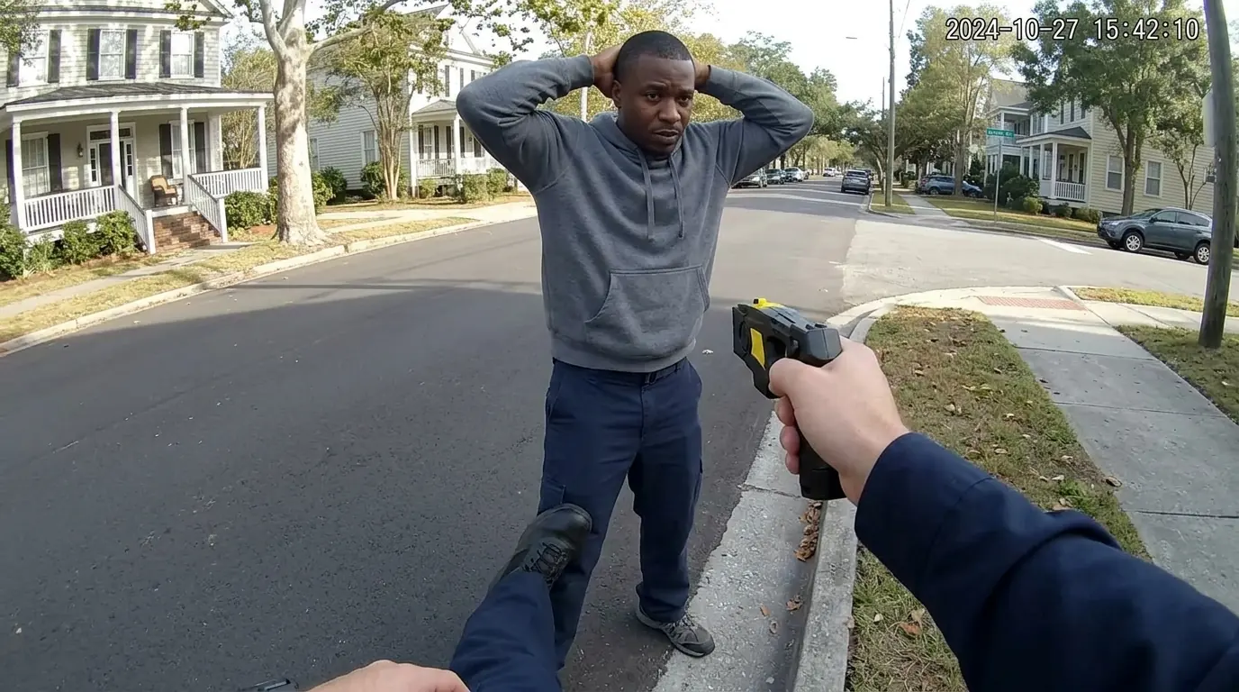 Cop Pulls Gun on a Black Man — Then the Man Slowly Reached Inside His Jacket