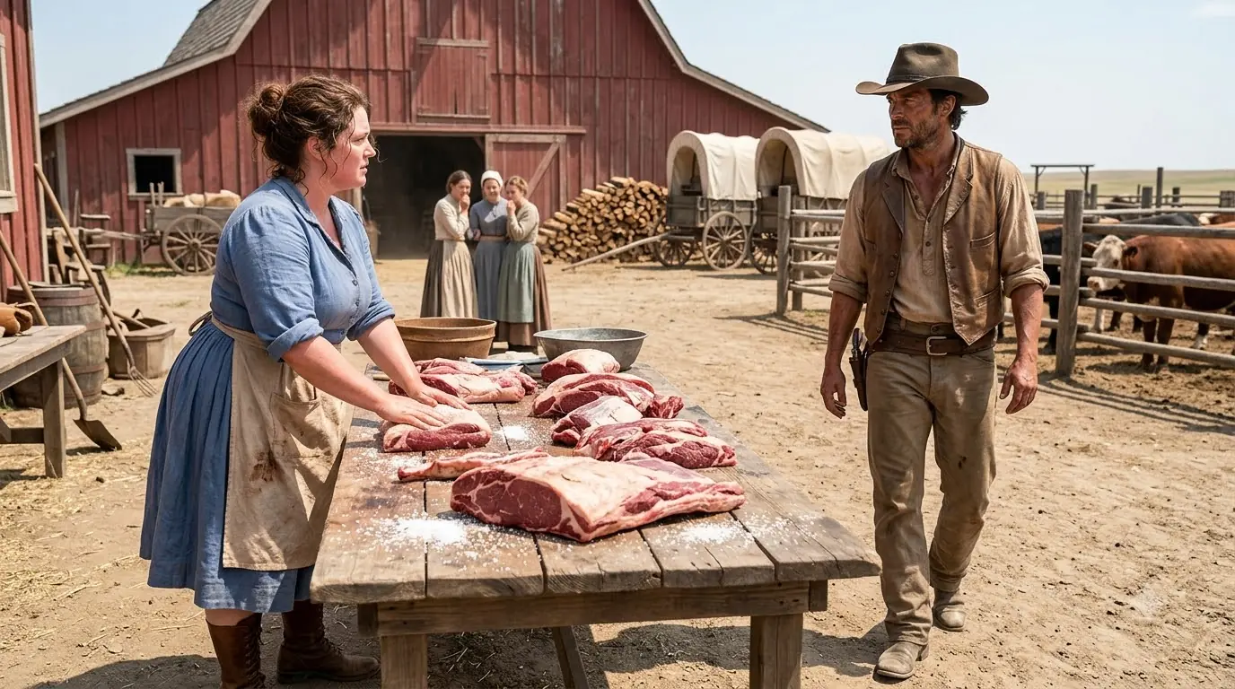 He Wanted a Wife Who Could Preserve Beef — Then Five Years Later He Couldn’t Keep His Eyes Off the Woman Who Saved His Ranch