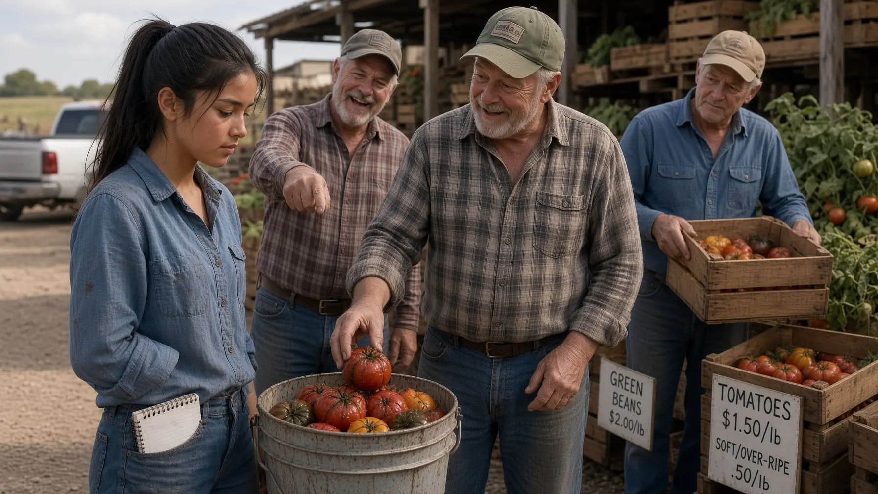 They Laughed When a 16-Year-Old Girl Took Cracked Tomatoes From the Market — Then Spring Came