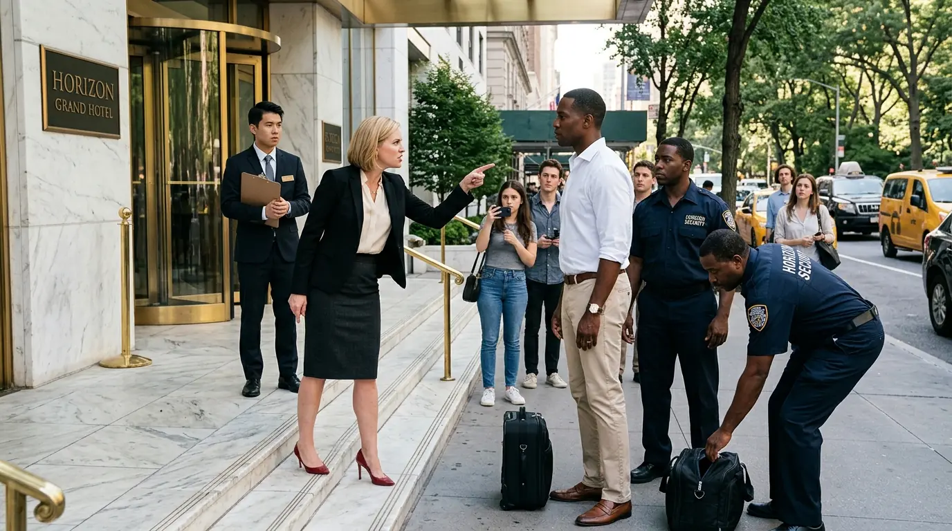 Black CEO Accused of Stealing in His Own Hotel, Minutes Later — He Dismisses the Director!