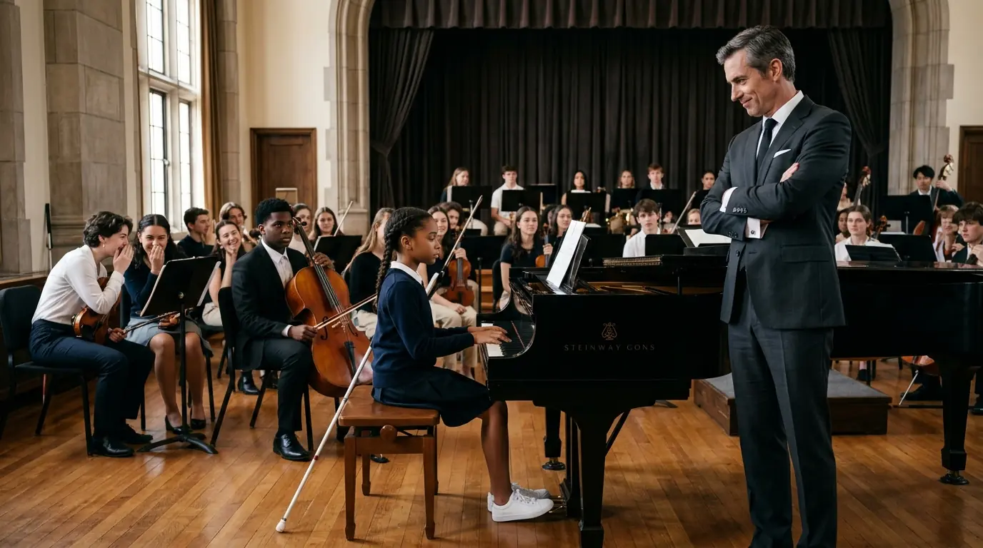 Blind Black Girl Mocked by Famous Pianist — Then She Played and Silenced the World