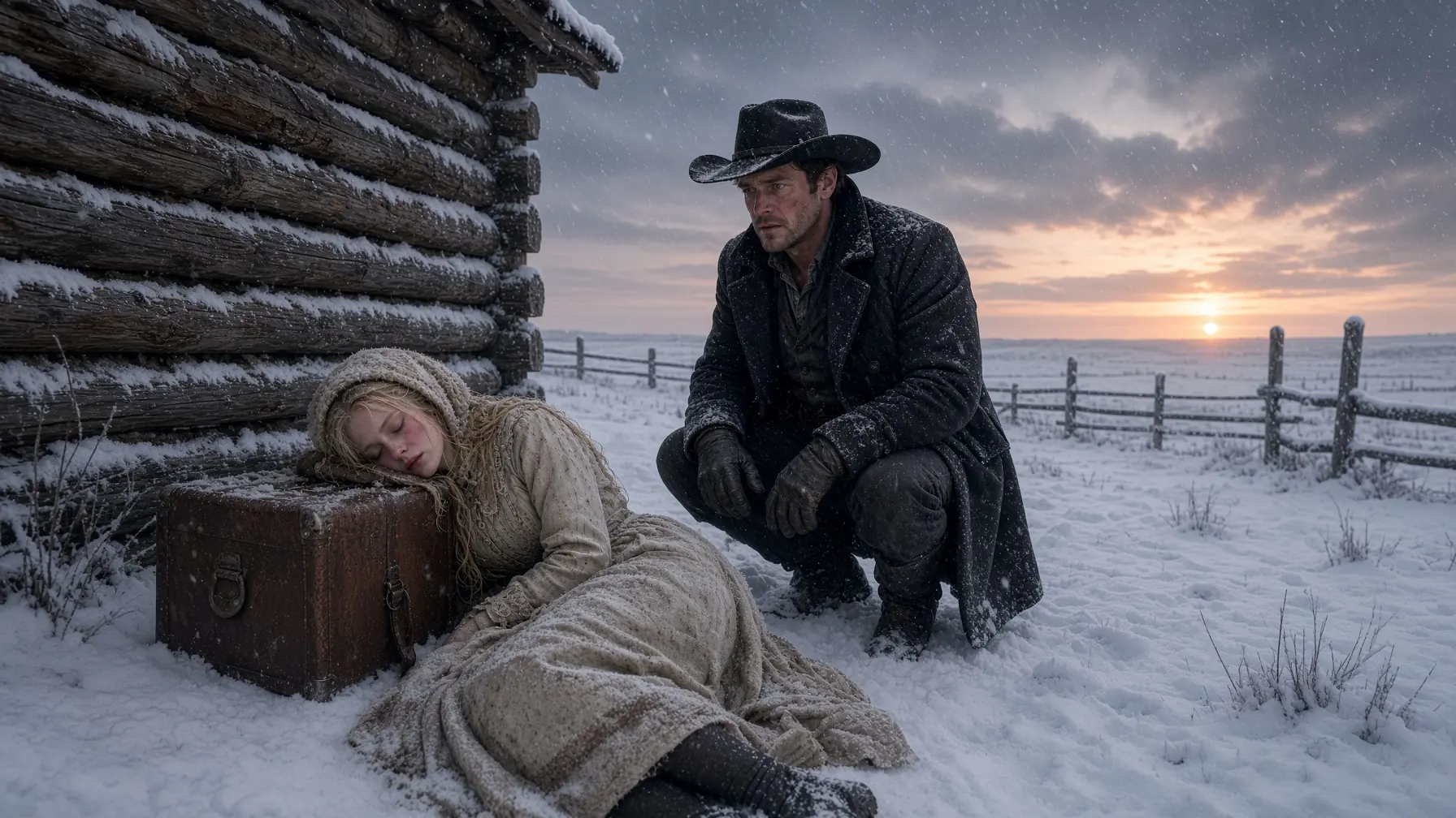 "Been Waiting Three Months For You" — Cowboy Finds His Mail-Order Bride Dying Alone