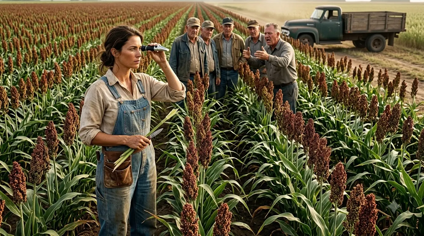 Everyone Laughed Her $45 “Rejected” Sorghum Seeds — Then Her Crop Became Worth a Fortune