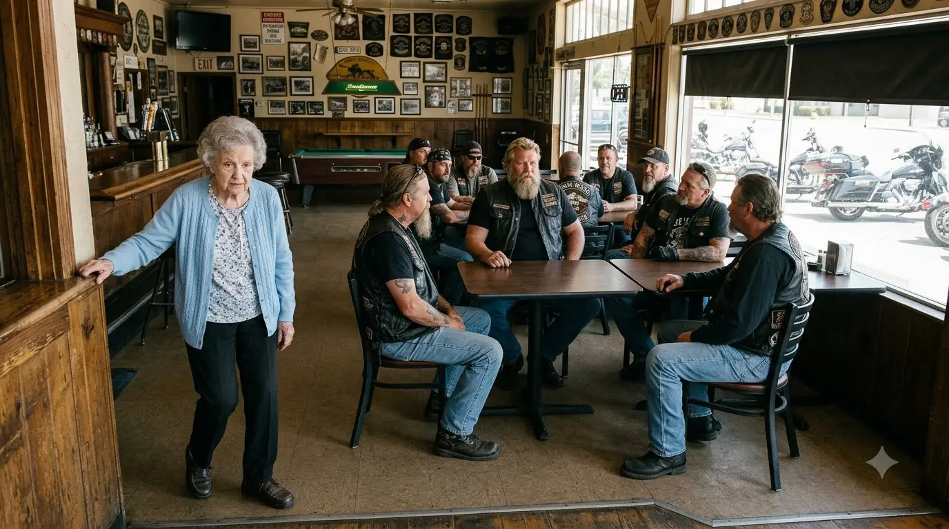 “My Caregiver Told Me to Stay Quiet,” the 79-Year-Old Said — Nine Bikers Stopped Laughing