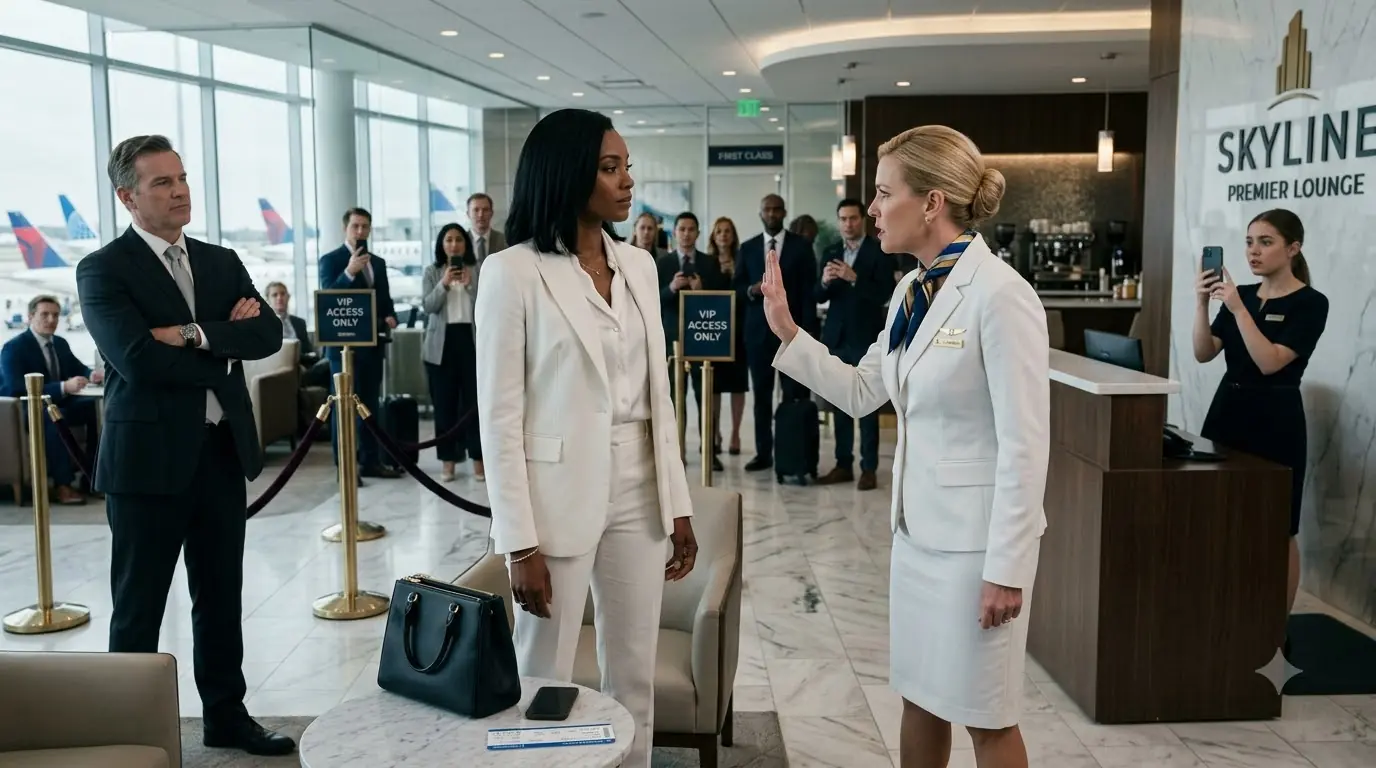 A CEO Kicked Out of her Own Lounge — Minutes Later, She Fired the Entire Management