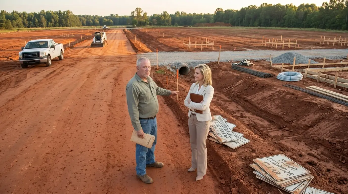 HOA Filled My Drainage Canal for 60 New Homes — Then the County Opened the FLOODGATES