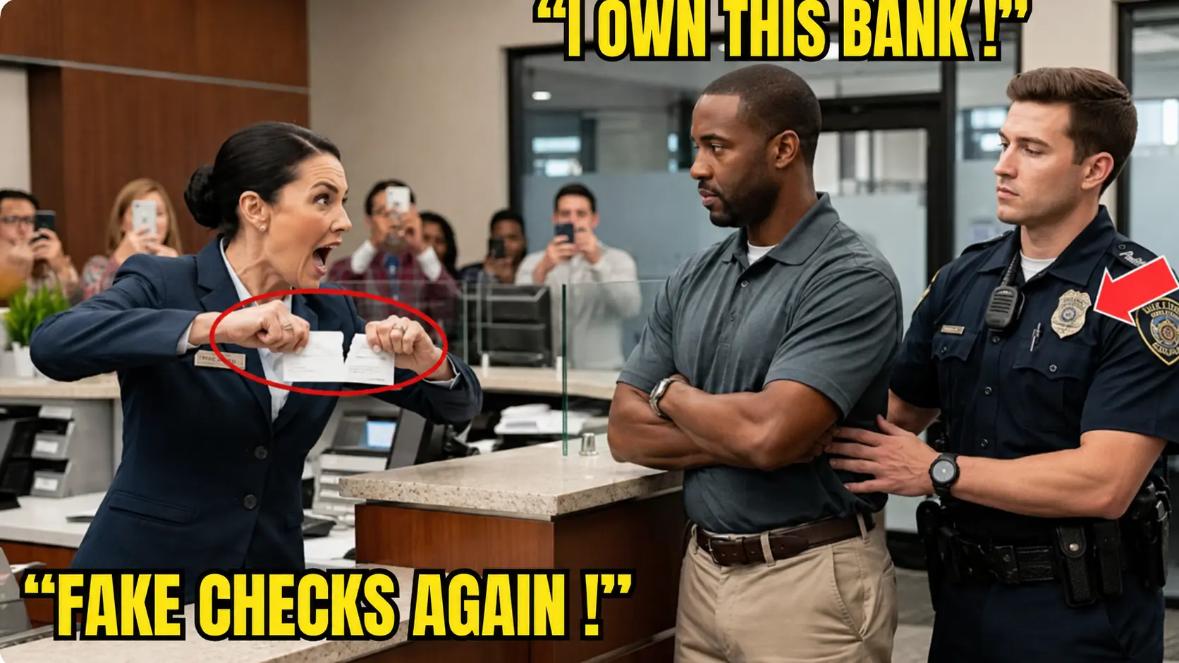Bank Manager Tore Up a Black Man’s $10M Check — Then Her Boss Walked In and Called Him “Sir”