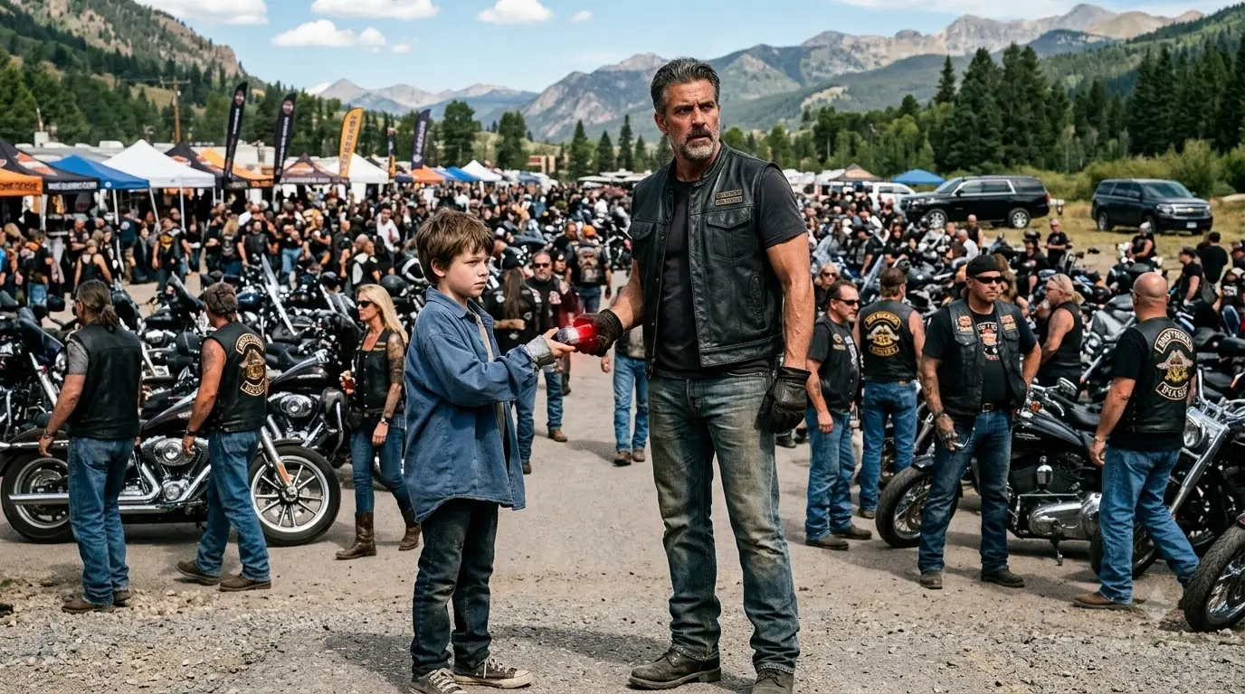 "This Was Taped Under My Bike," a 12-Year-Old Said — The Biker Knew Someone Was Hunting Him