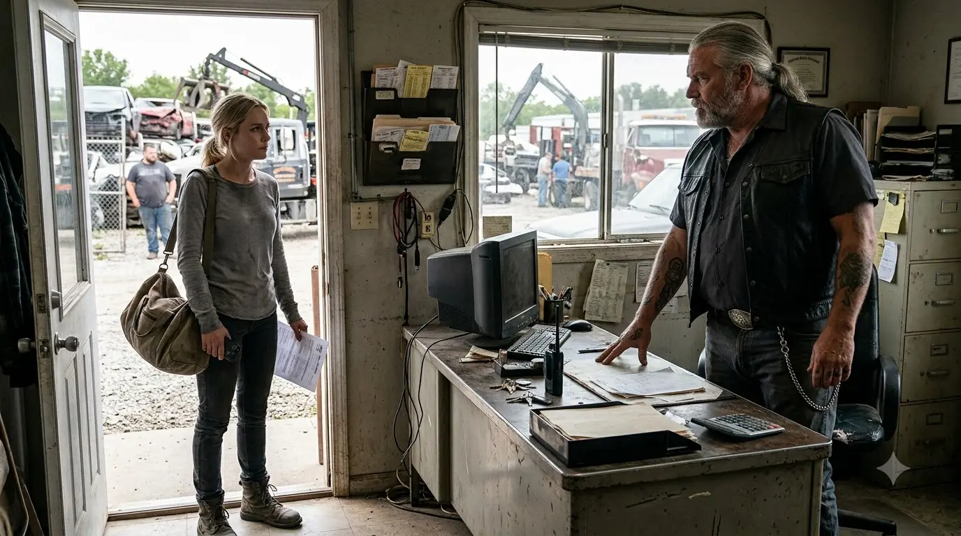 Everyone Rejected the Hells Angels Scrapyard Job — Until One Desperate Woman Came