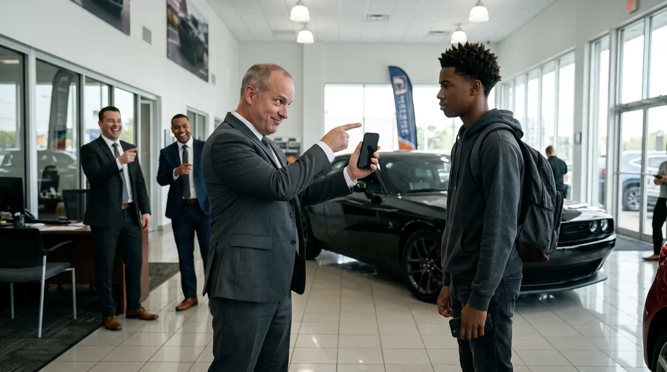 Salesman Laughed a Black Teen Out of the Showroom — His Mom Came Back and Bought the Dealership