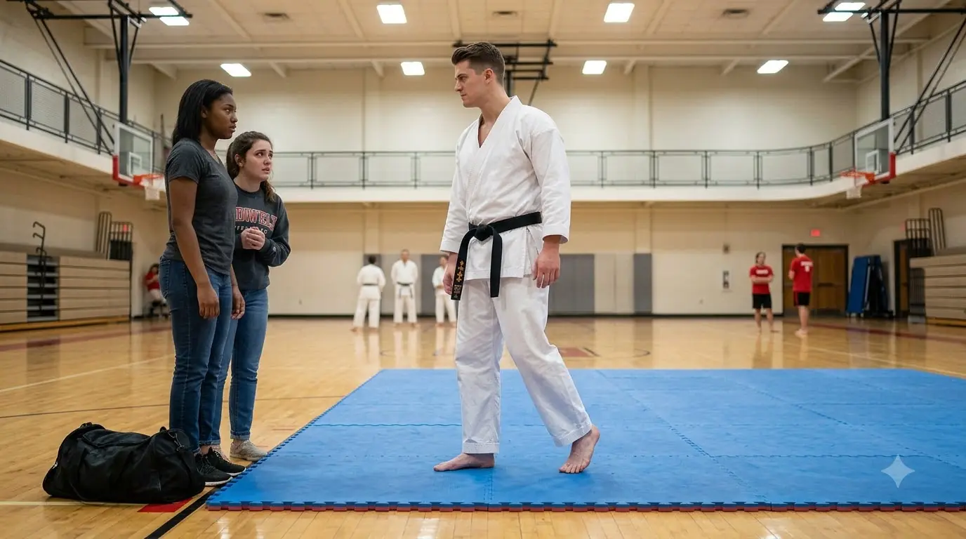 “Come Spar. Just for Fun,” the Black Belt Said — He Had No Idea Who Zoe Was