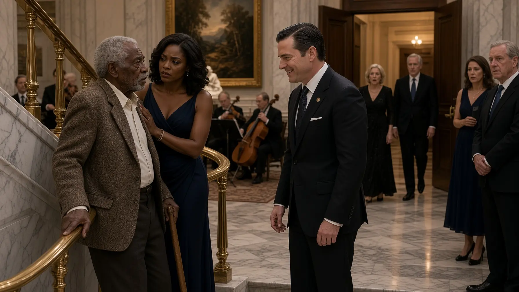 Museum Curator Shoved an Elderly Black Man Away From the Donor Preview — Then the Grand Doors Opened