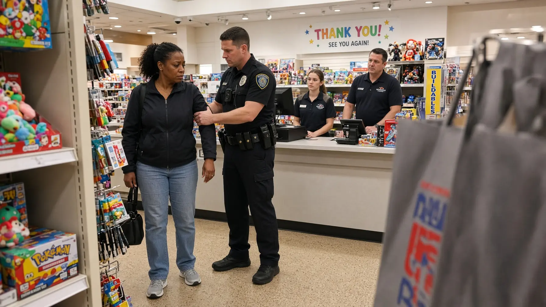 Cop Choked a Black Woman in the Mall — Then Five Federal Agents Stepped Out of the Crowd