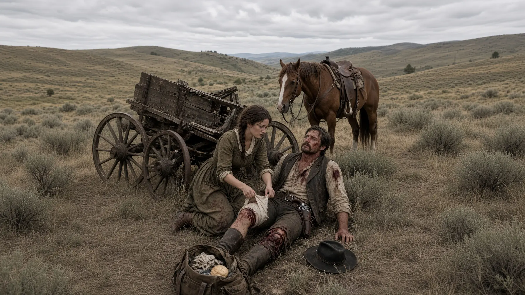 The Mail-Order Bride No One Wanted Saved a Wounded Cowboy — His Secret Changed Her Life