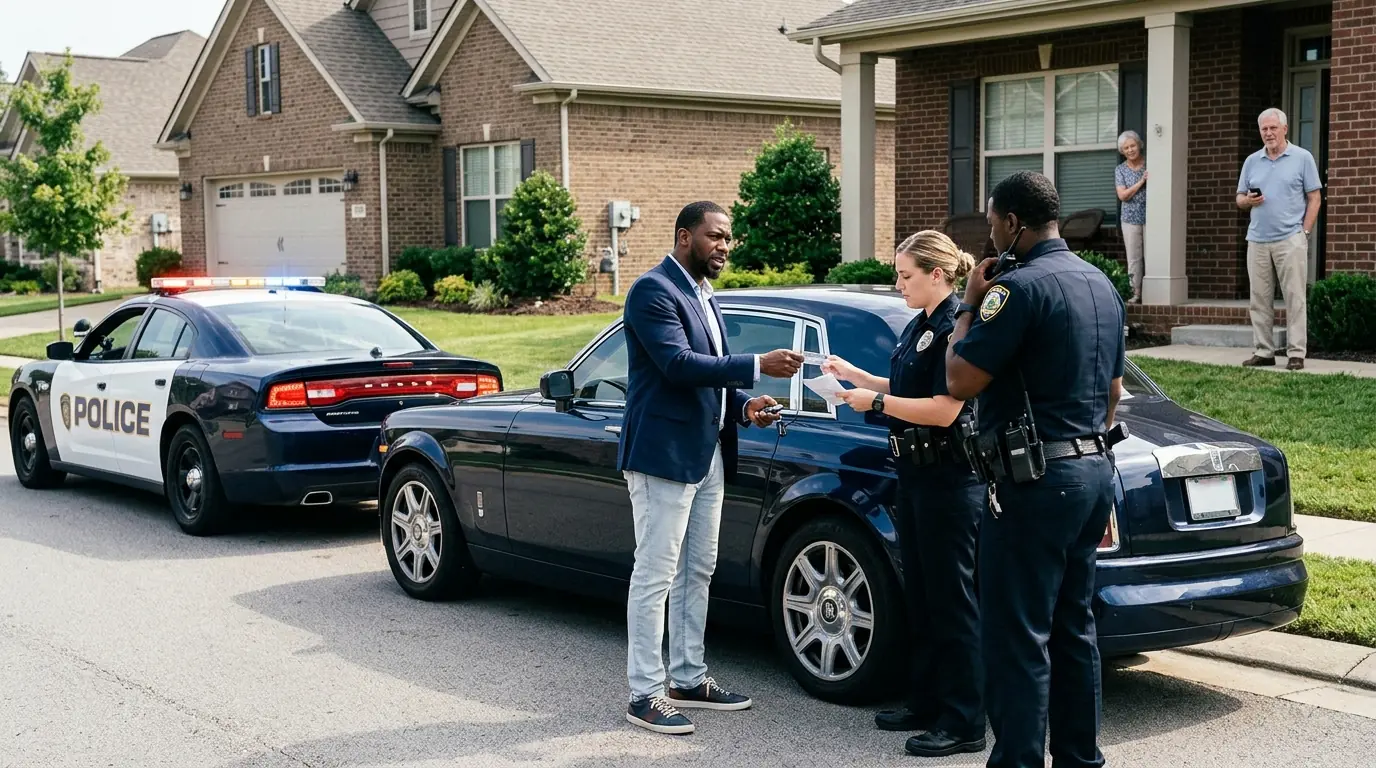 Neighbors Call Cops on Black Man "Stealing" His Own Rolls-Royce — Instantly Regretted It!