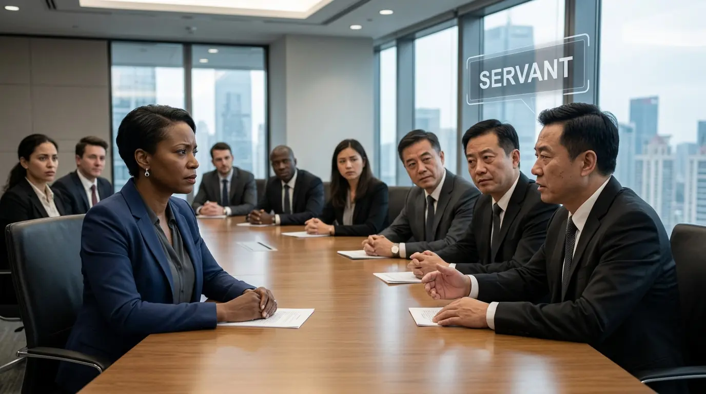 Chinese Execs Called Black CEO "Servant" — Her Mandarin Clapback Ended a $2.1B Deal in the Boardroom