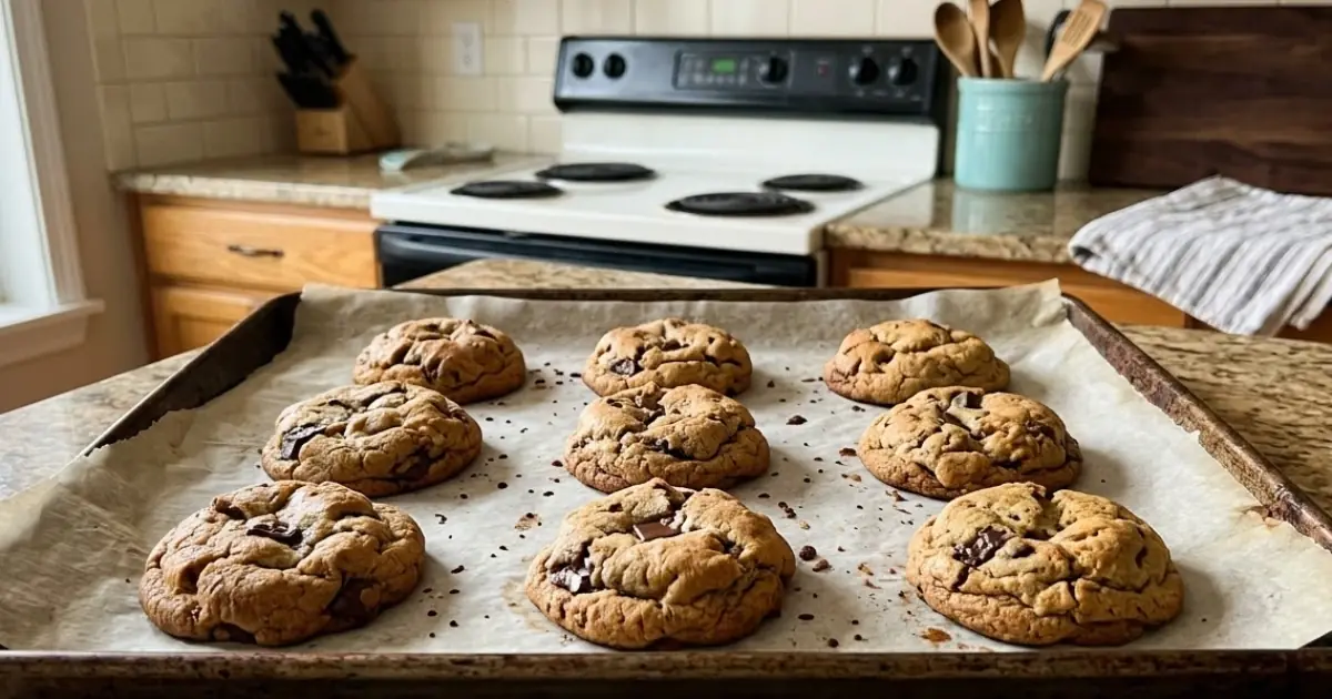 Nutella Lava-Filled Chocolate Chip Cookies – Thick, Gooey & Stuffed with a Molten Hazelnut Center