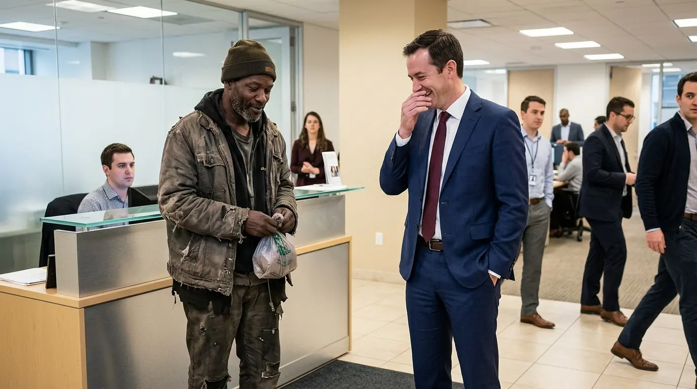 Manager Laughed at a Black Man in Rags — Then His Termination Letter Came an Hour Later
