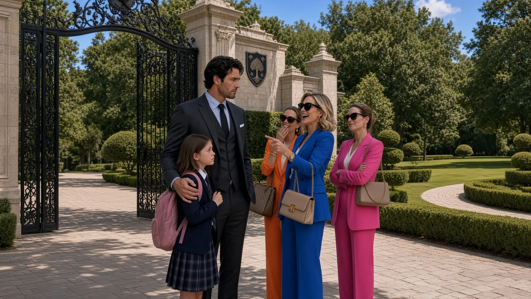 Rich Moms Mocked a Broke Single Dad at School — Then the Billionaire Principal Bowed Down to Him