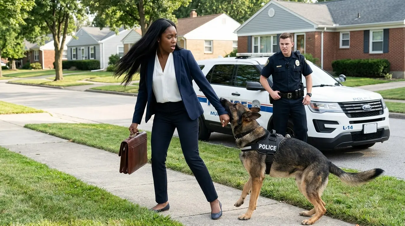 Cop Unleashed a Police Dog on a Woman — Then Found “Federal Judge” on Her ID