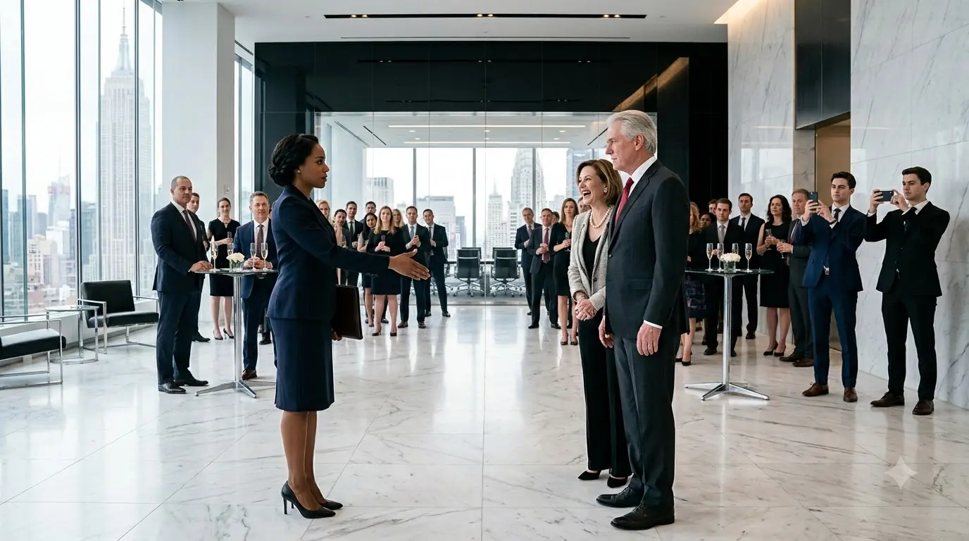 Billionaire Refused Black Woman's Handshake "You're Just Staff" — She Withdrew $2B Investment