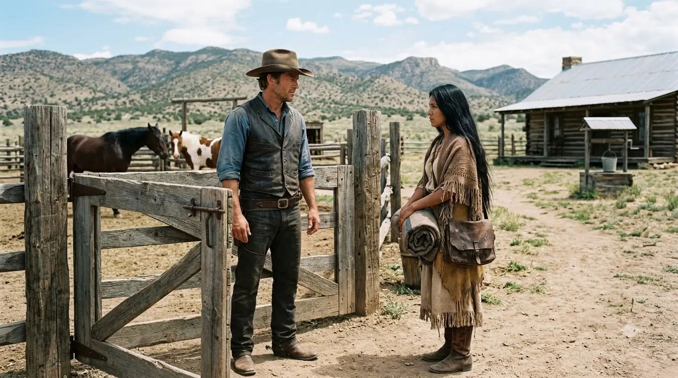 "My Father Said You Wanted to Have Children," Whispered the Apache — And I Said, "Maybe I Do."