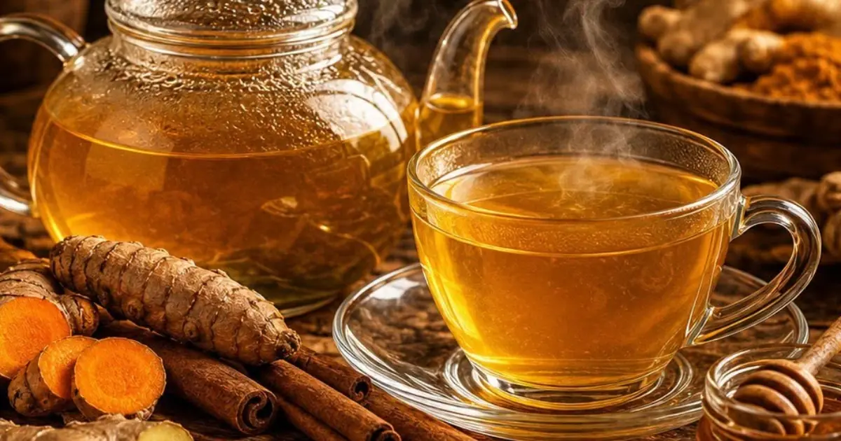 Healing Cinnamon Turmeric Ginger Tea Recipe – Why You Need to Drink This Tea