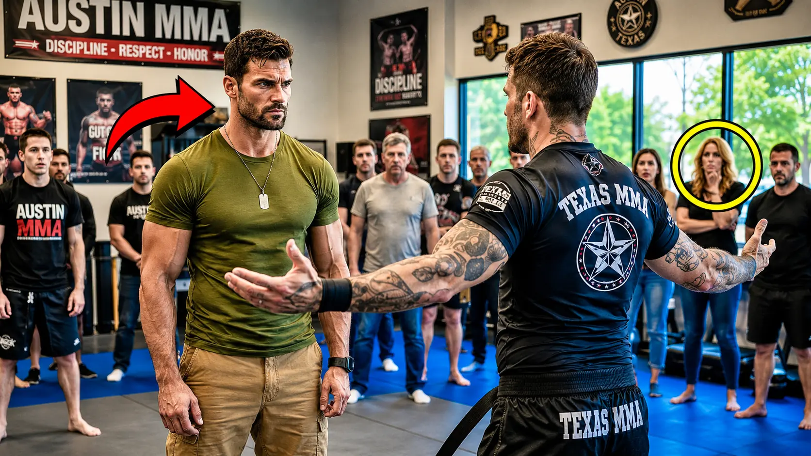 “One Punch.” An Arrogant Black Belt Provoked a Retired Dad — The Ending Stunned the Entire Gym
