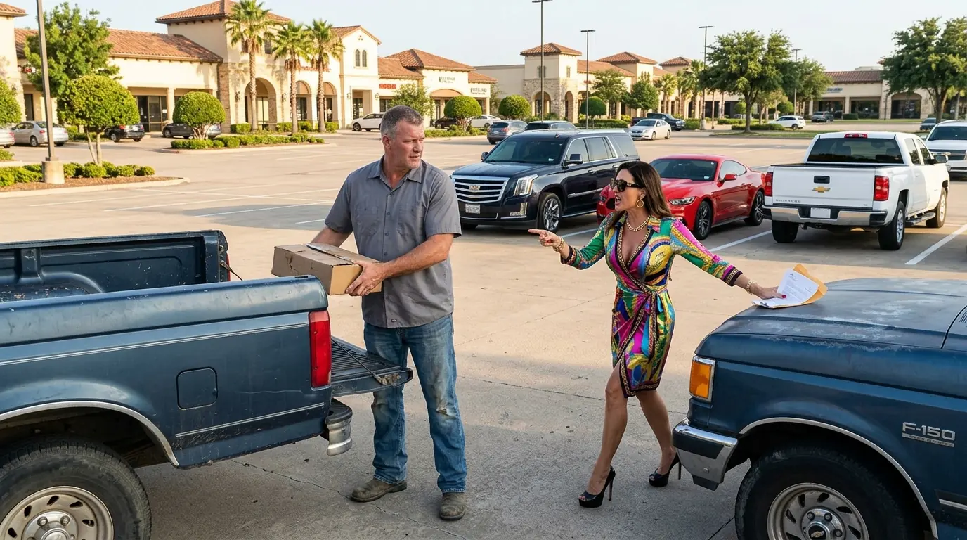The HOA Woman Screamed at Him in the Parking Lot — Then She Called 911