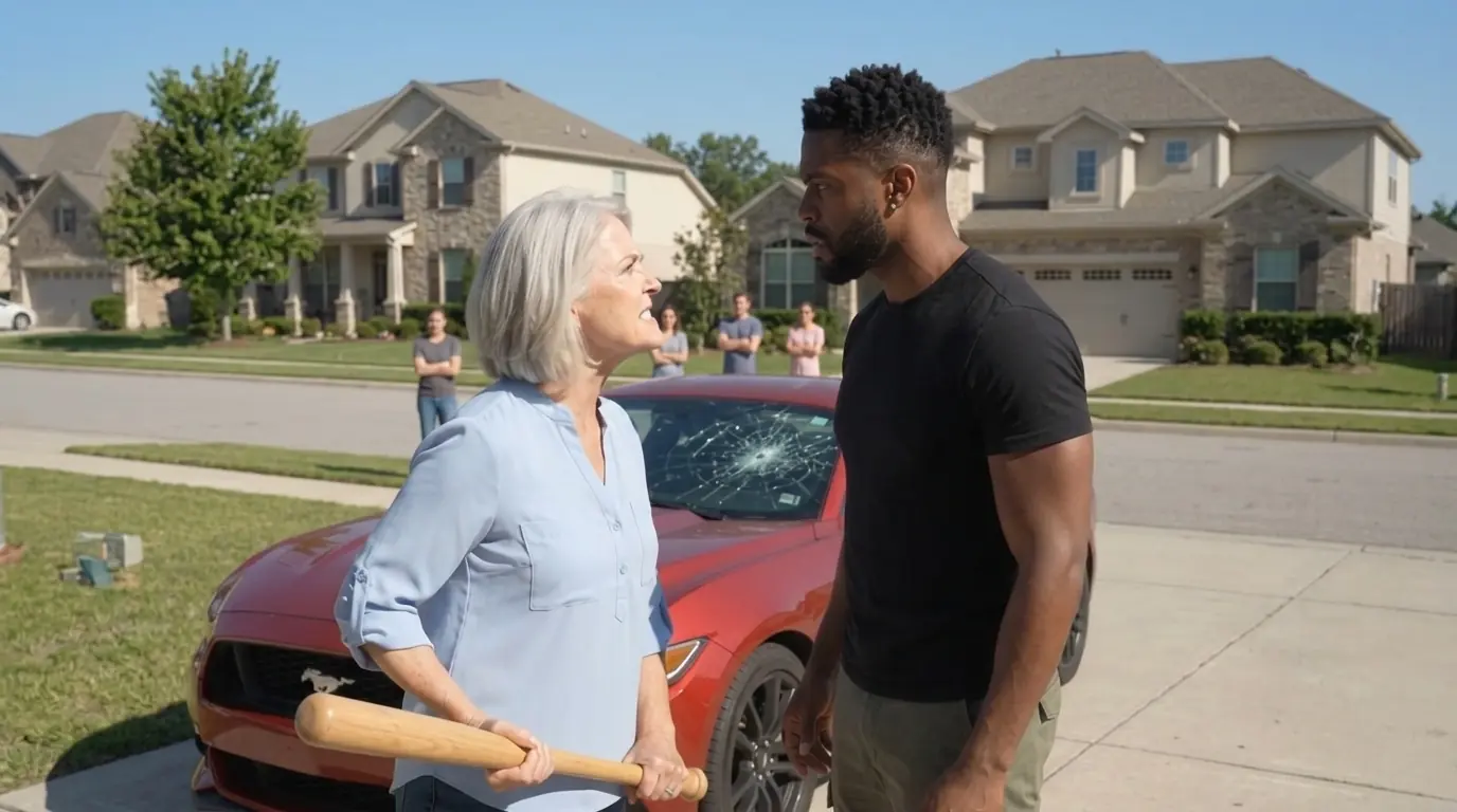 She Said He Didn’t Belong in Their Neighborhood — Then Her Husband Pulled a Gun and Everything Changed