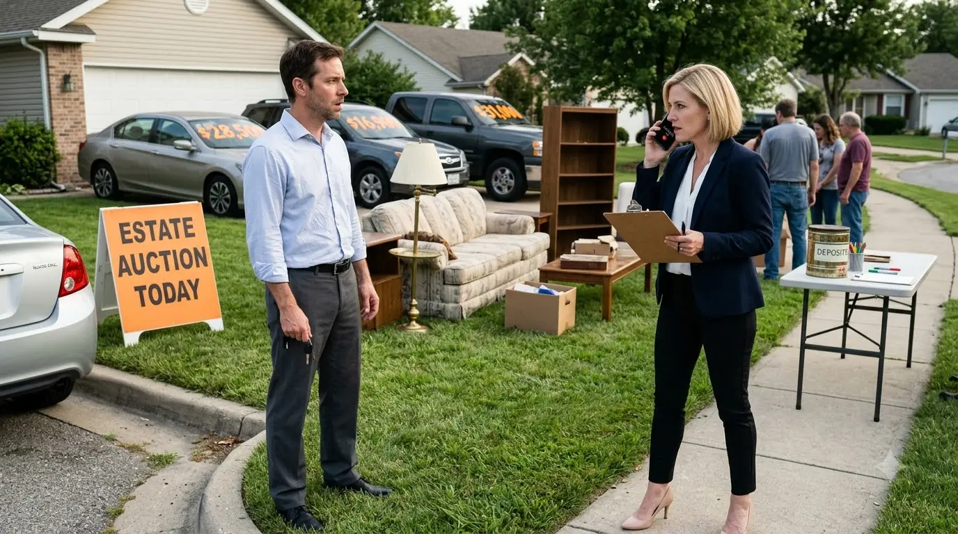 HOA Karen Calls 911 When I Return Early — She’s Auctioning My House, Furniture and Cars