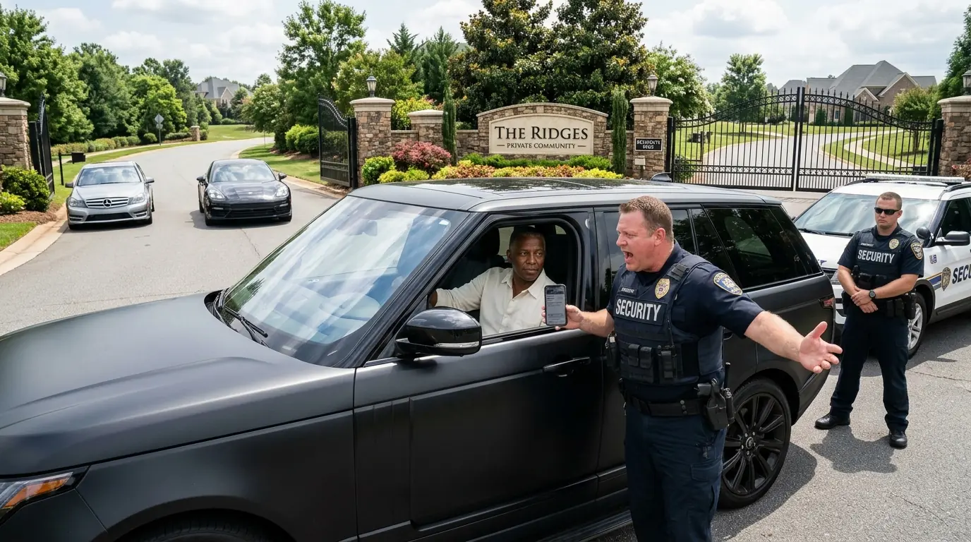 The Gate Guard Mocked the Black Homeowner in Front of Everyone — Then Refused to Let Him Enter