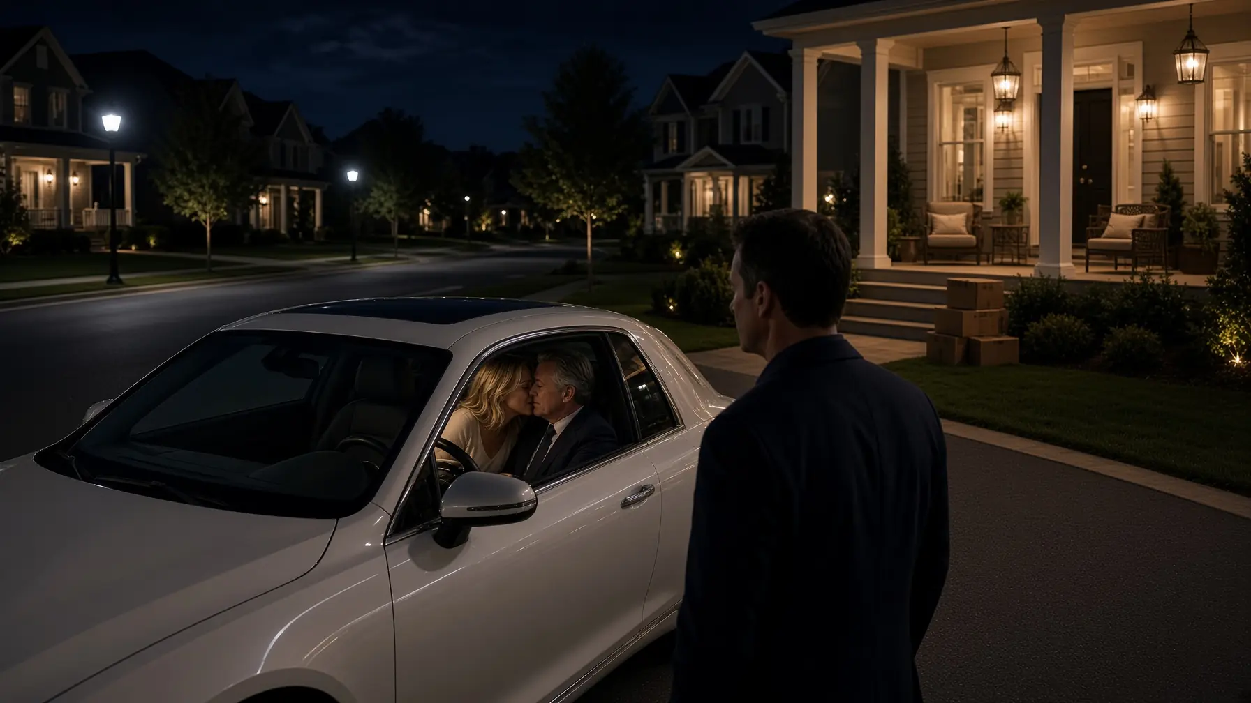 My Wife Skipped the Party Celebrating My Biggest Promotion — Then a Black Mercedes Brought Her Home at 4 A.M.